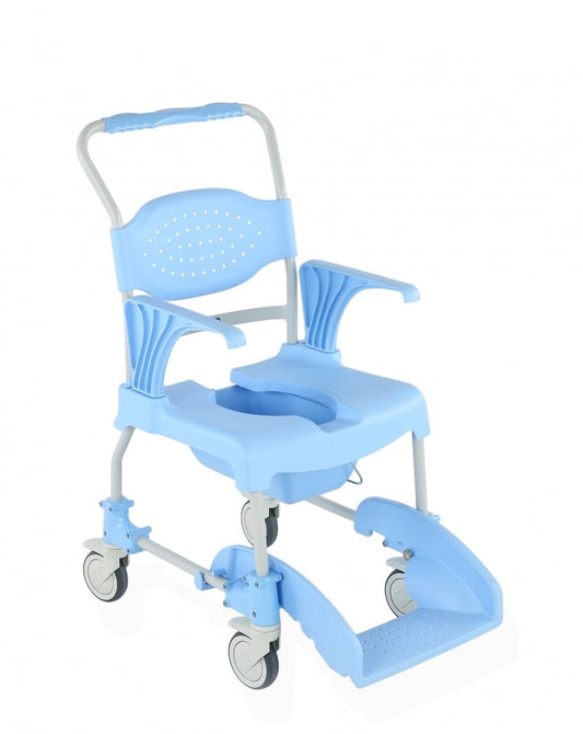 Mobiele douche- en toiletstoel - stoel