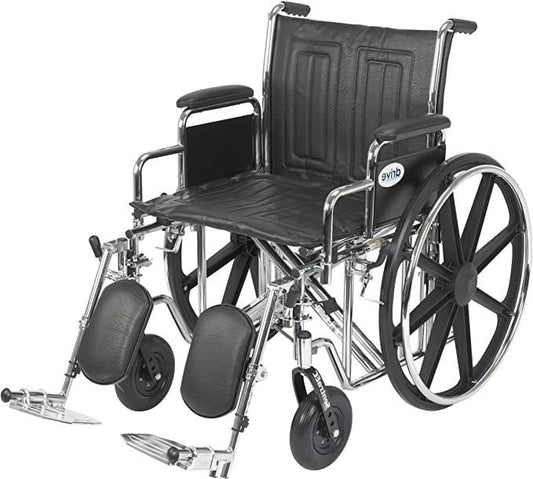 Sentra XL Rolstoel Met Comfort Beensteunen