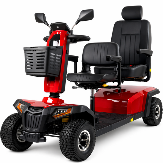 1400E Tandem Scootmobiel – 2 Personen Limo