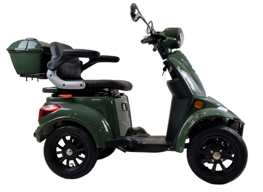 Scootmobiel Q3 Groen 4wiel