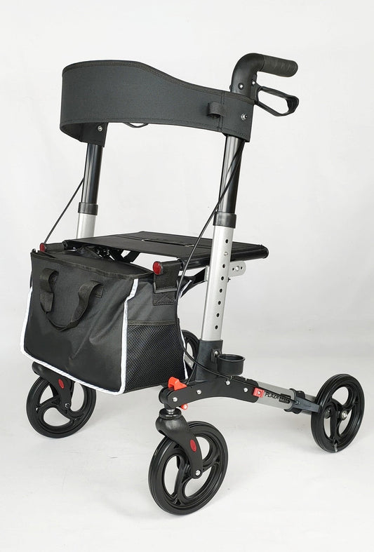 Rollator Plaza Lite Deluxe met soft banden