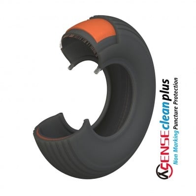 3.00-8 Buitenband (360X75) (12X3) ZWART XSENSE