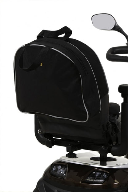 Scootmobieltas over rugsteun zwart