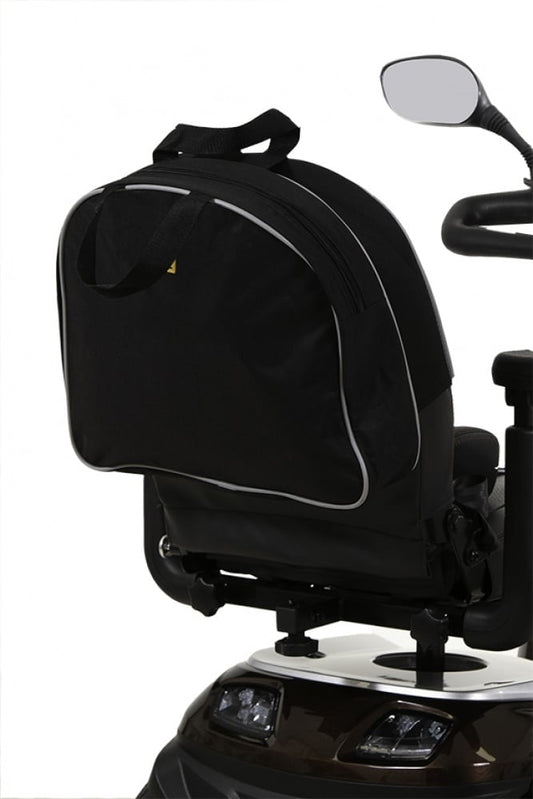 Scootmobieltas over rugsteun zwart