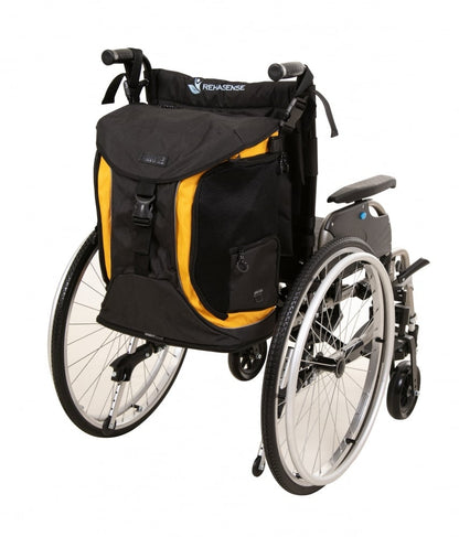 Torba Go rolstoel & scootmobieltas zwart/geel
