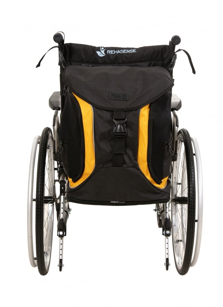 Torba Go rolstoel & scootmobieltas zwart/geel