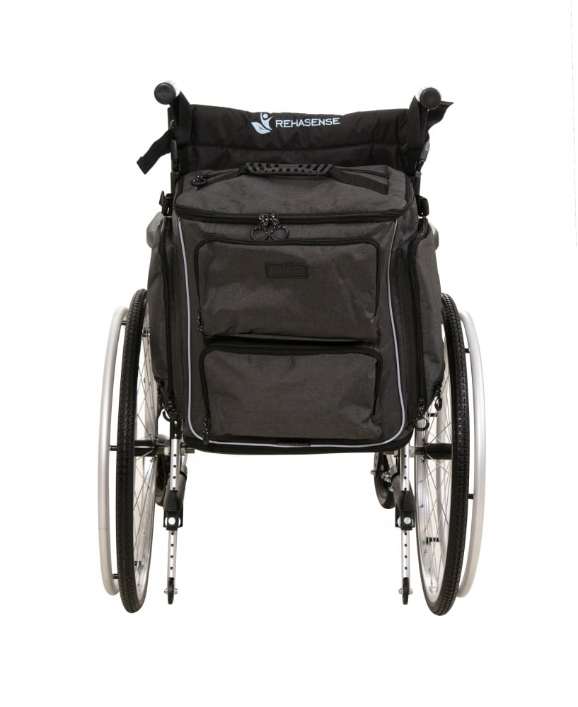 Torba Luxe rolstoel & scootmobieltas  grijs/zwart