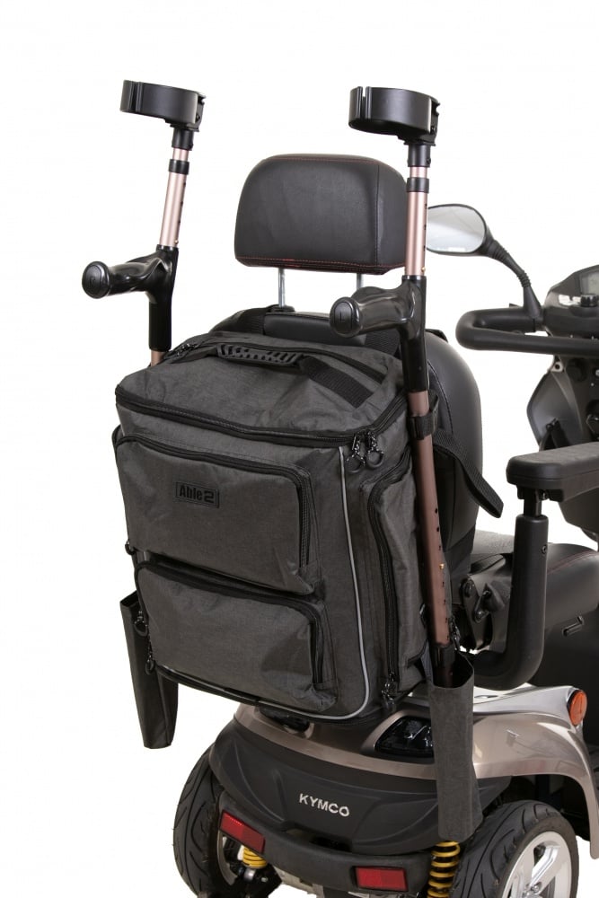 Torba Luxe rolstoel & scootmobieltas  grijs/zwart