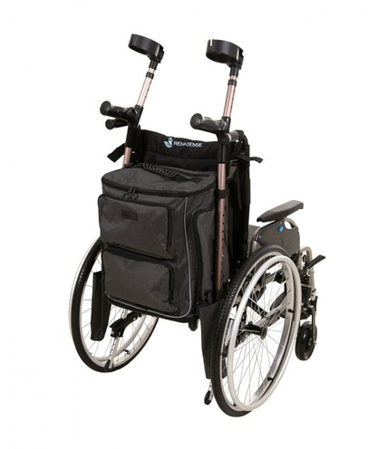 Torba Luxe rolstoel & scootmobieltas  grijs/zwart