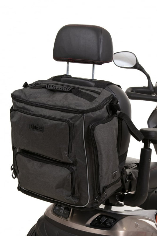 Torba Luxe rolstoel & scootmobieltas  grijs/zwart