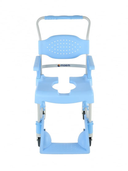 Mobiele douche- en toiletstoel - stoel