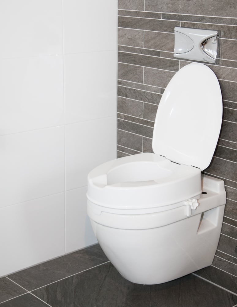 Toiletverhoger - 10 cm met deksel