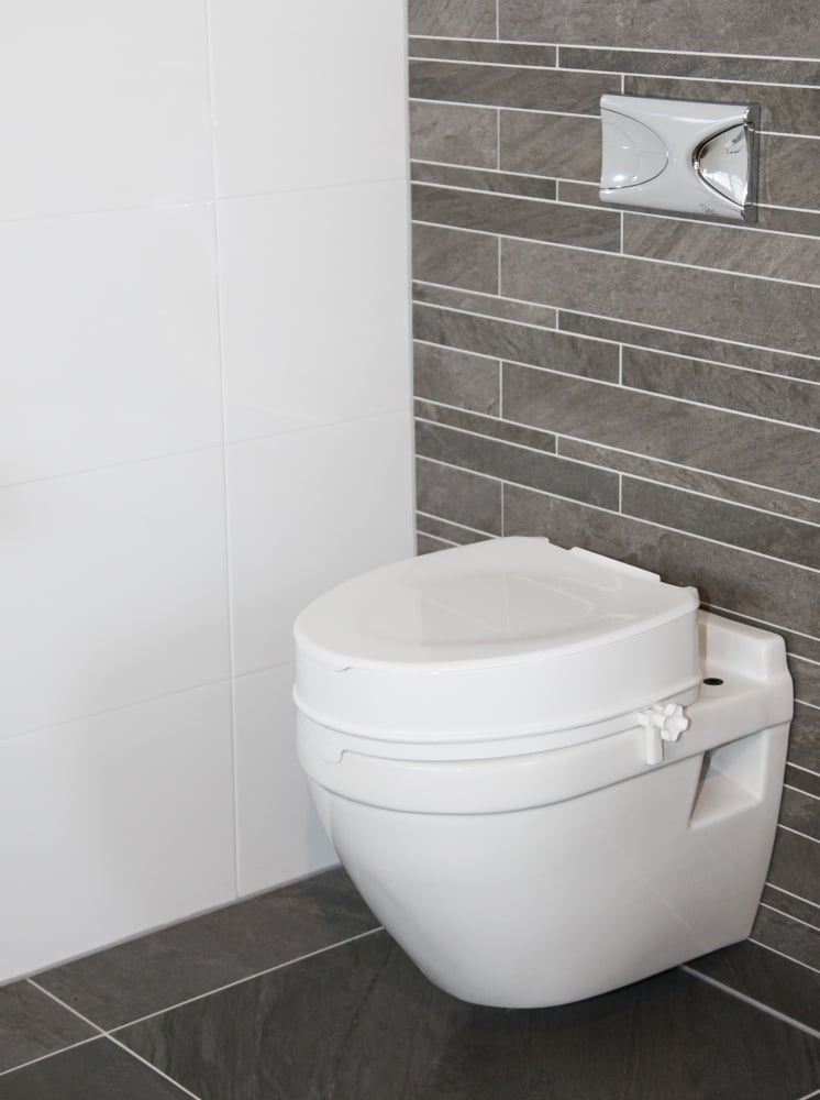 Toiletverhoger - 10 cm met deksel