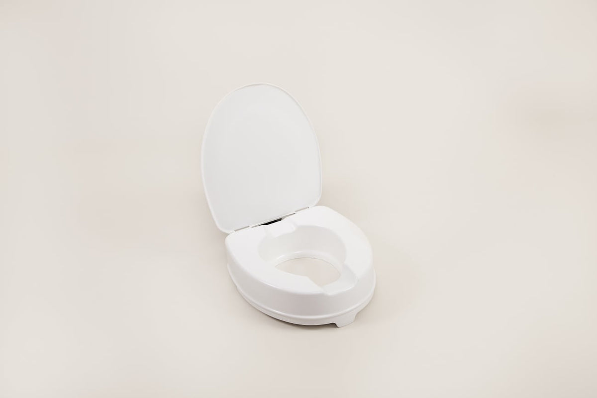 Toiletverhoger - 10 cm met deksel