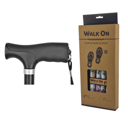 Walk-On opvouwbare wandelstok Purple Marble