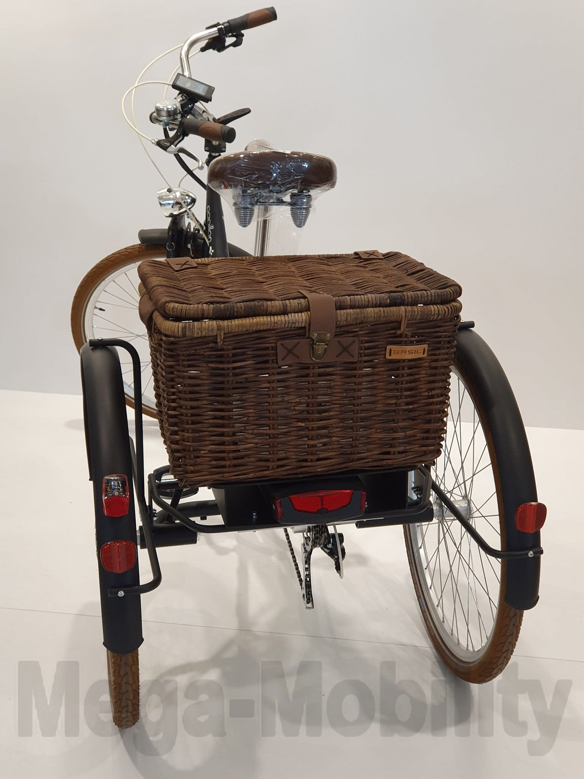 Classic SU Retro elektrische Driewielfiets Tri-bike
