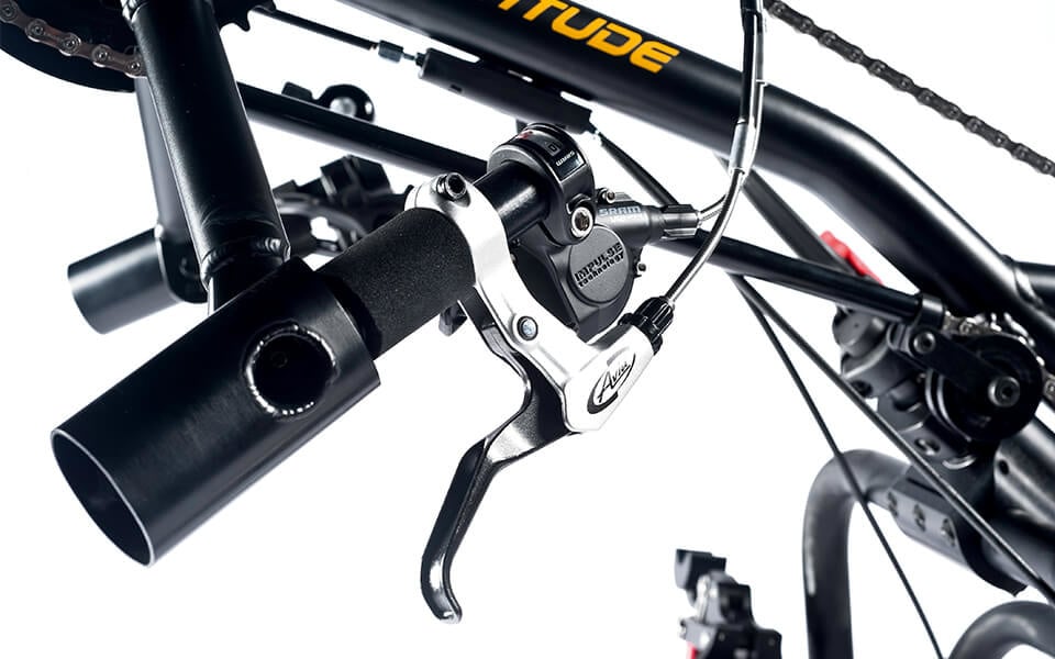 Attitude Hybrid AANKOPPELFIETS