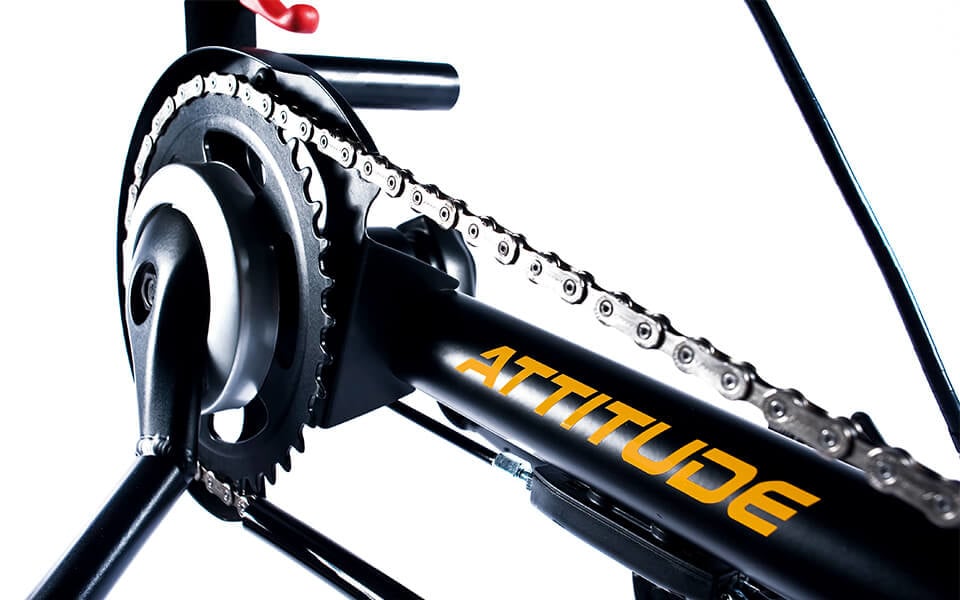 Attitude Hybrid AANKOPPELFIETS
