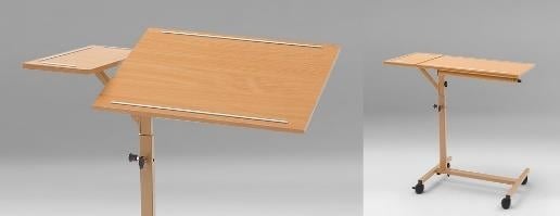 Verstelbare bedtafel DUO