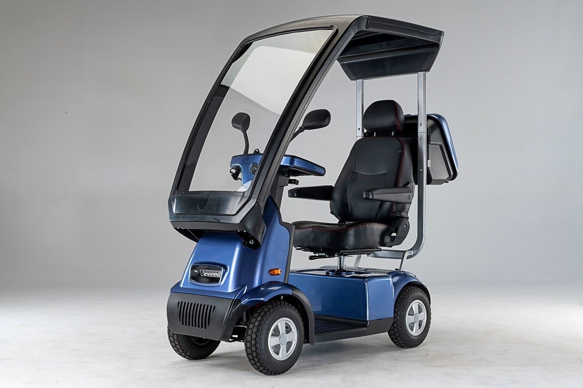 Scootmobiel Breeze C4 PLUS met overkapping