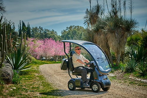 Scootmobiel Breeze C4 PLUS met overkapping