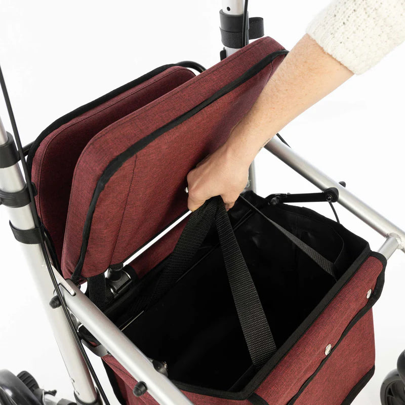 rollator Lett Go - Grote boodschappentas