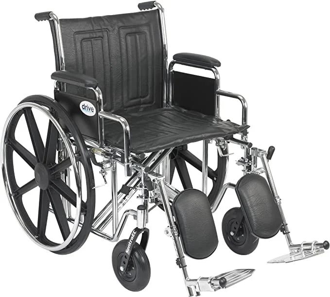 Sentra XL Rolstoel Met Comfort Beensteunen