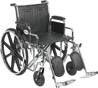 Sentra XL Rolstoel Met Comfort Beensteunen