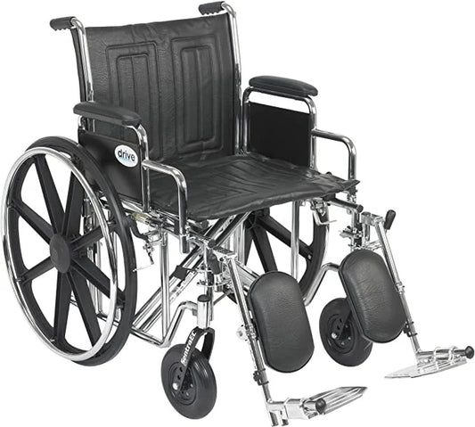 Sentra XL Rolstoel Met Comfort Beensteunen