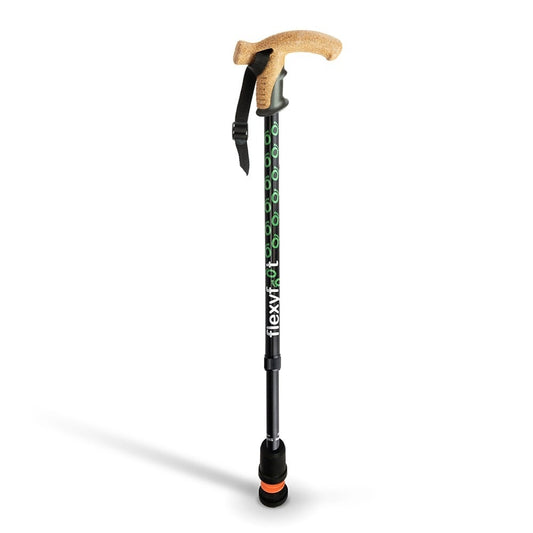 Wandelstok met kurken handvat
