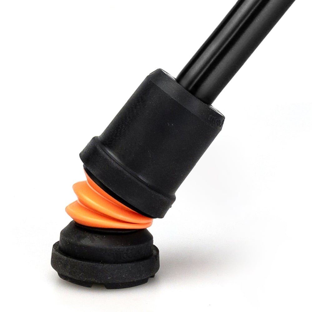 Wandelstok met Derby handvat - opvouwbaar