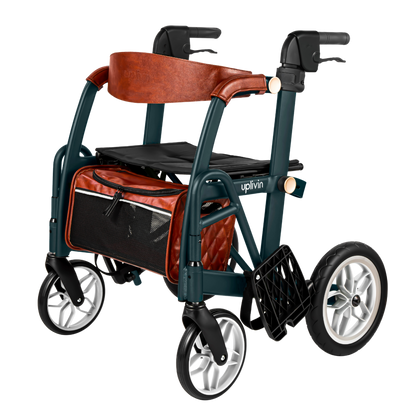 Glide 2-in-1 Rollator en Transportstoel