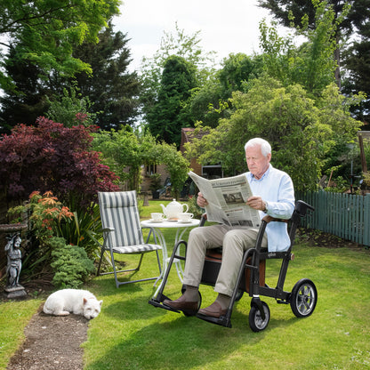 Glide 2-in-1 Rollator en Transportstoel