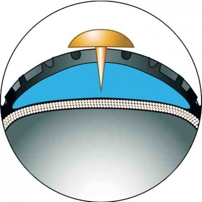 Schwalbe 2Grip Buitenband 24 x 1 3/8 (37-540) Grijs Zwart