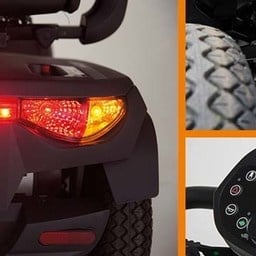 Scootmobiel Invacare Orion Pro 3-Wiel