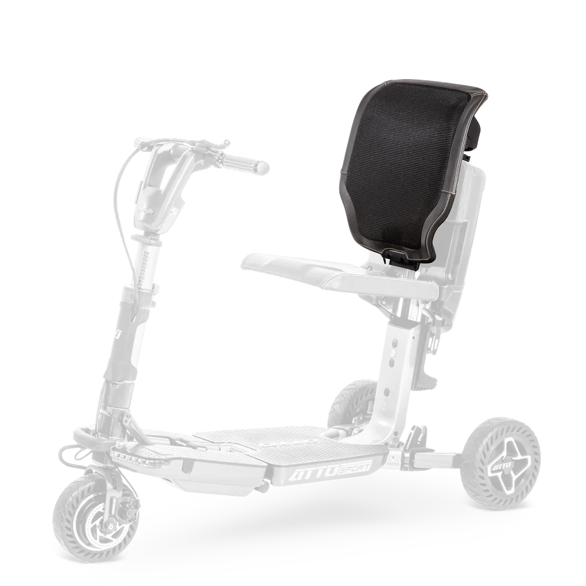 ATTO Luxe Orthopedische Rugleuning Leder