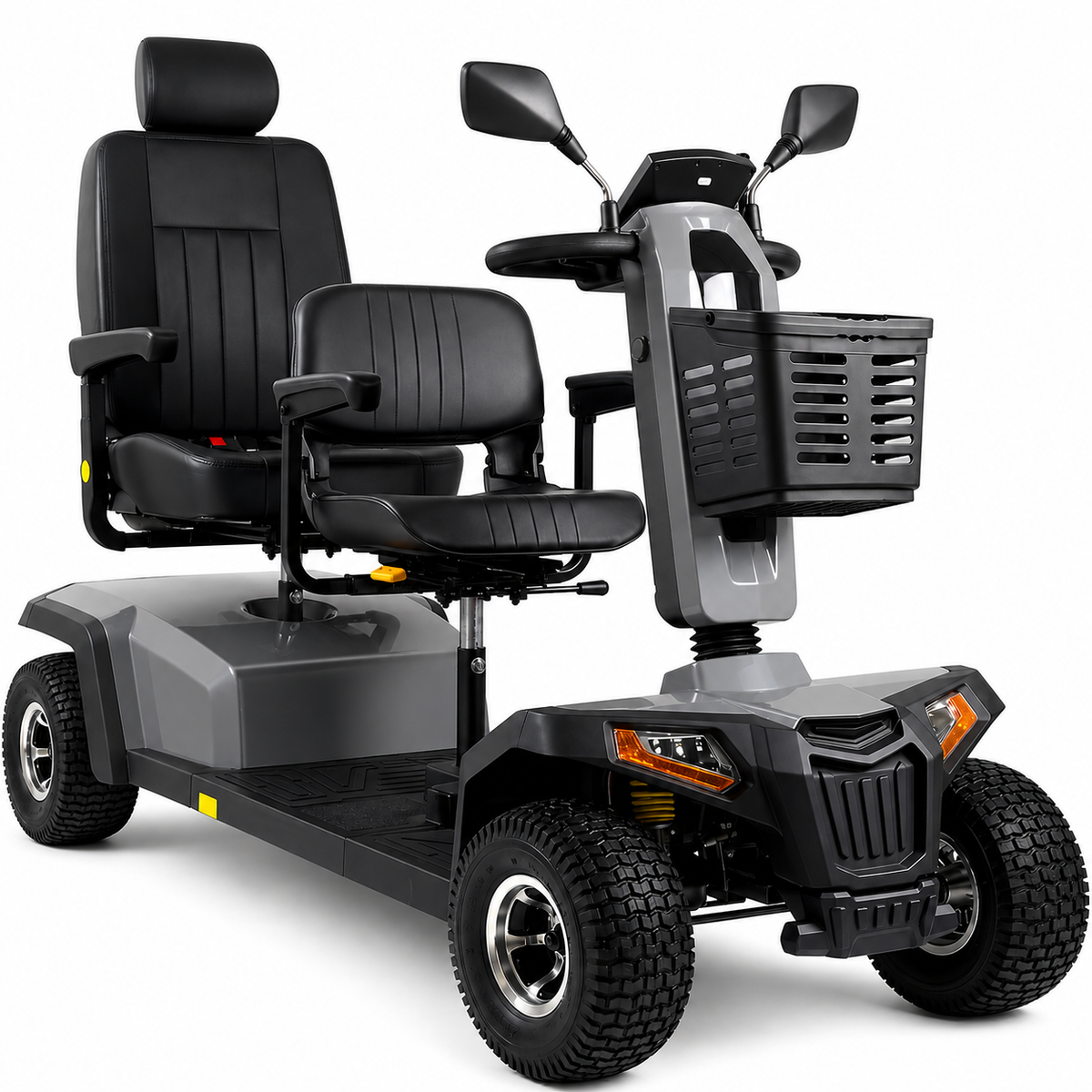 1400E Tandem Scootmobiel – 2 Personen Limo