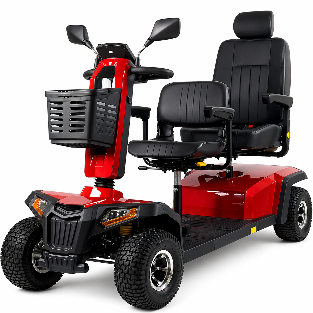 1400E Tandem Scootmobiel – 2 Personen Limo