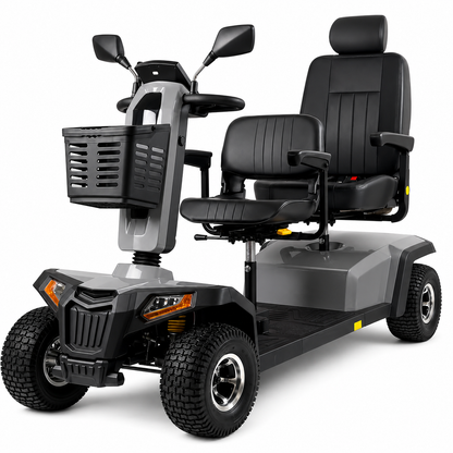 1400E Tandem Scootmobiel – 2 Personen Limo