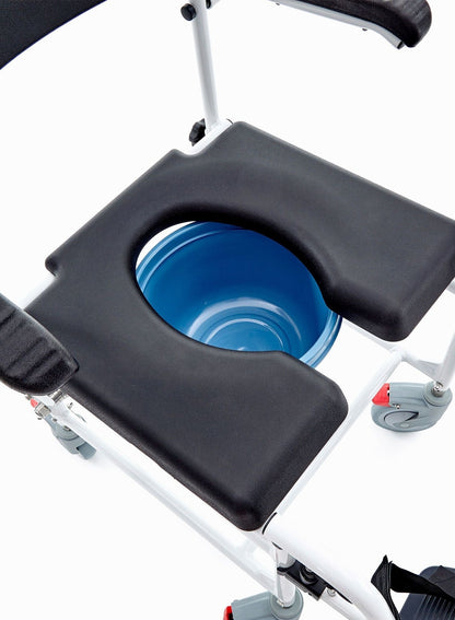 Douche  / Toiletstoel Met 4 Geremde Wielen