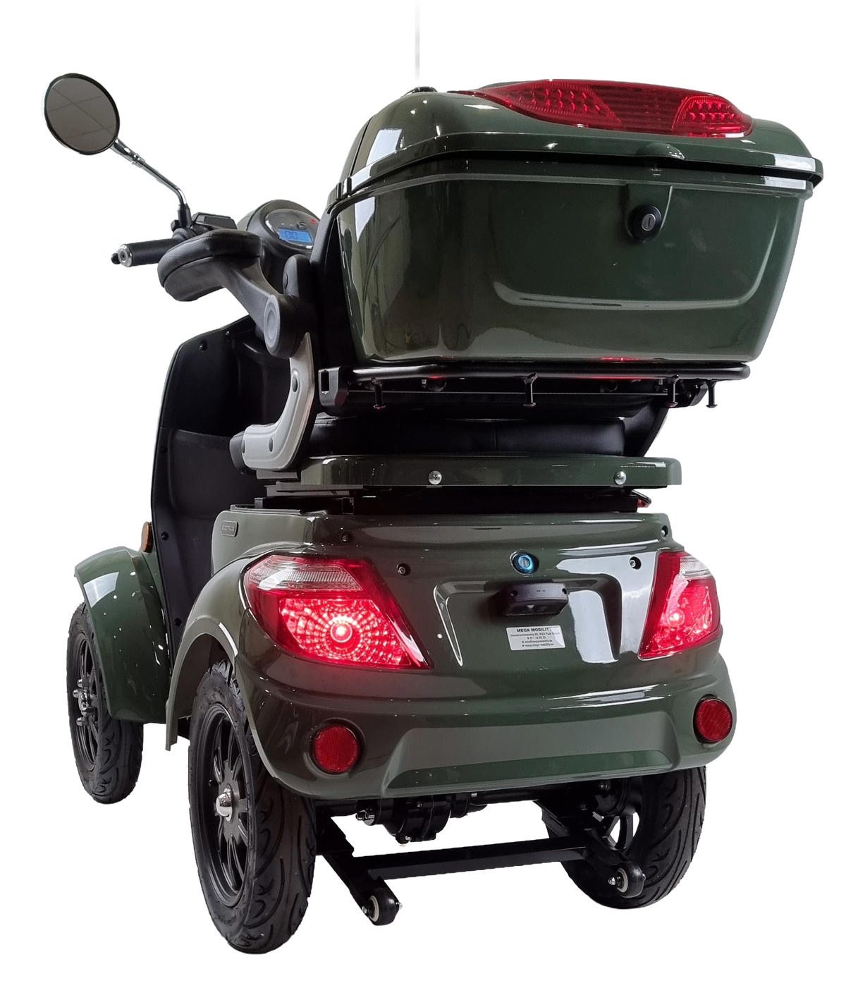 Scootmobiel Q3 Groen 4wiel