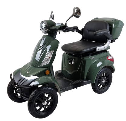 Scootmobiel Q3 Groen 4wiel