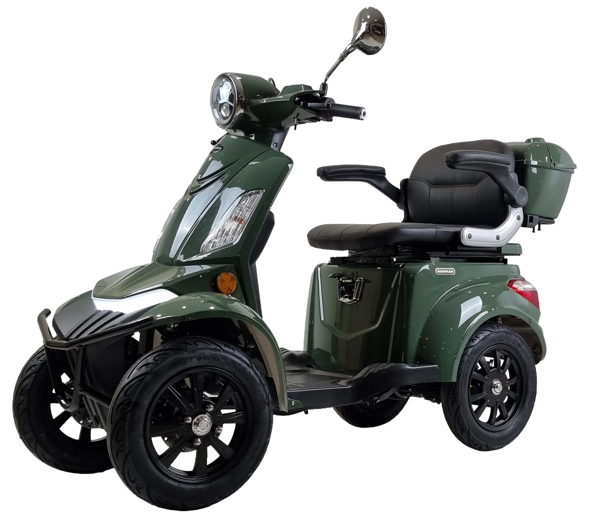 Scootmobiel Q3 Groen 4wiel