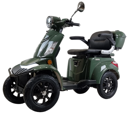 Scootmobiel Q3 Groen 4wiel