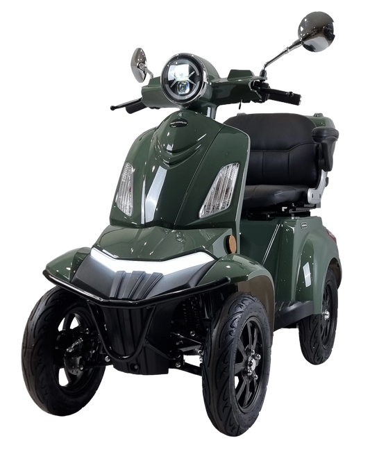 Scootmobiel Q3 Groen 4wiel
