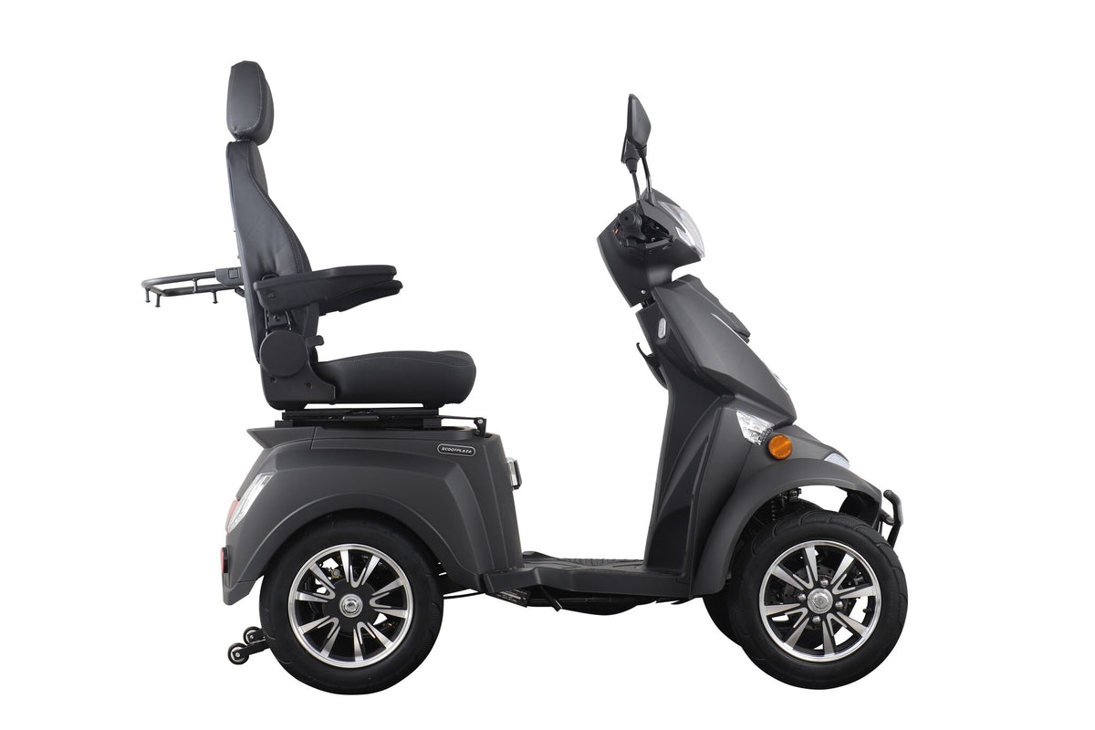 Scootmobiel Q4 Zwart Mat