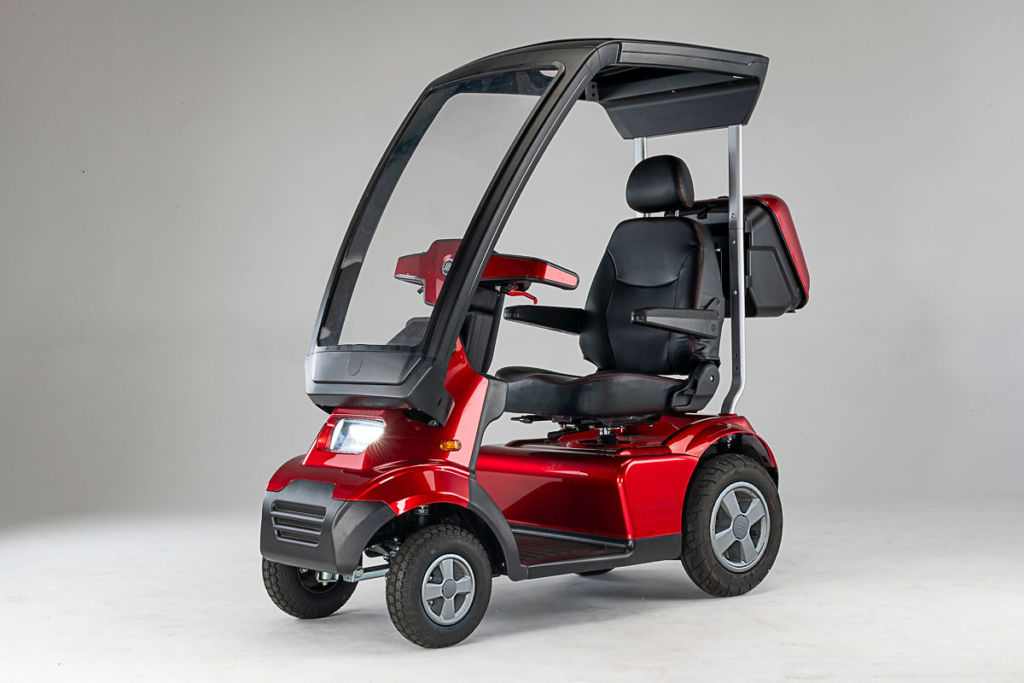 Scootmobiel Breeze S4 met overkapping