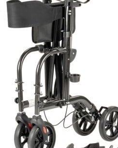Rollator Duo Deluxe - Rollator en rolstoel in één