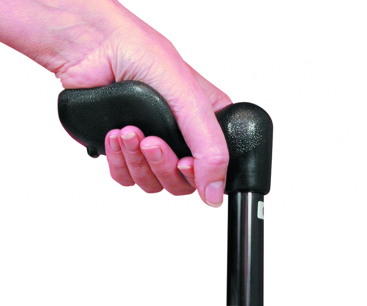 Opvouwbare wandelstok anatomisch