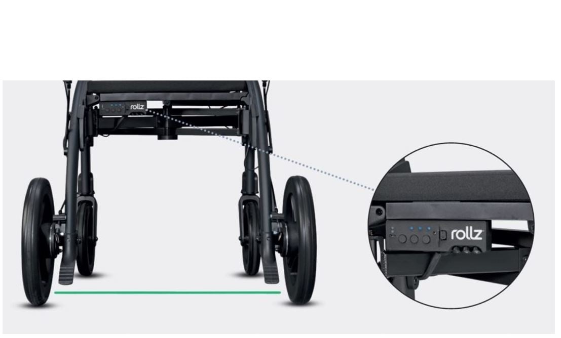 Parkinson rollator Rollz Motion Rhythm